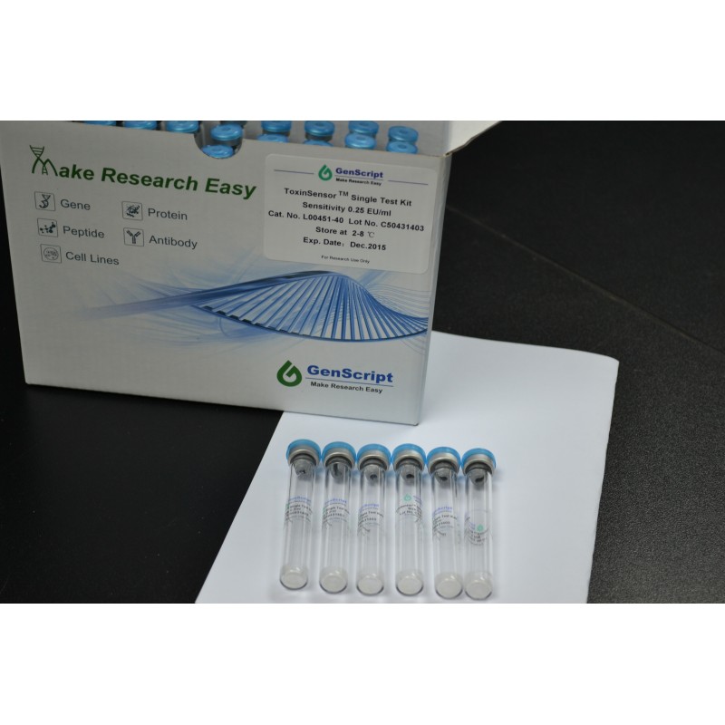 ToxinSensor™ Single Test Kit (40 oznaczeń, czułość 0.125EU/ml) nr kat. GS1703