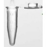 Probówki Safelock-Cap microcentrifuge tube PP, 1,5ml, attached cap, boil-proof, transparent